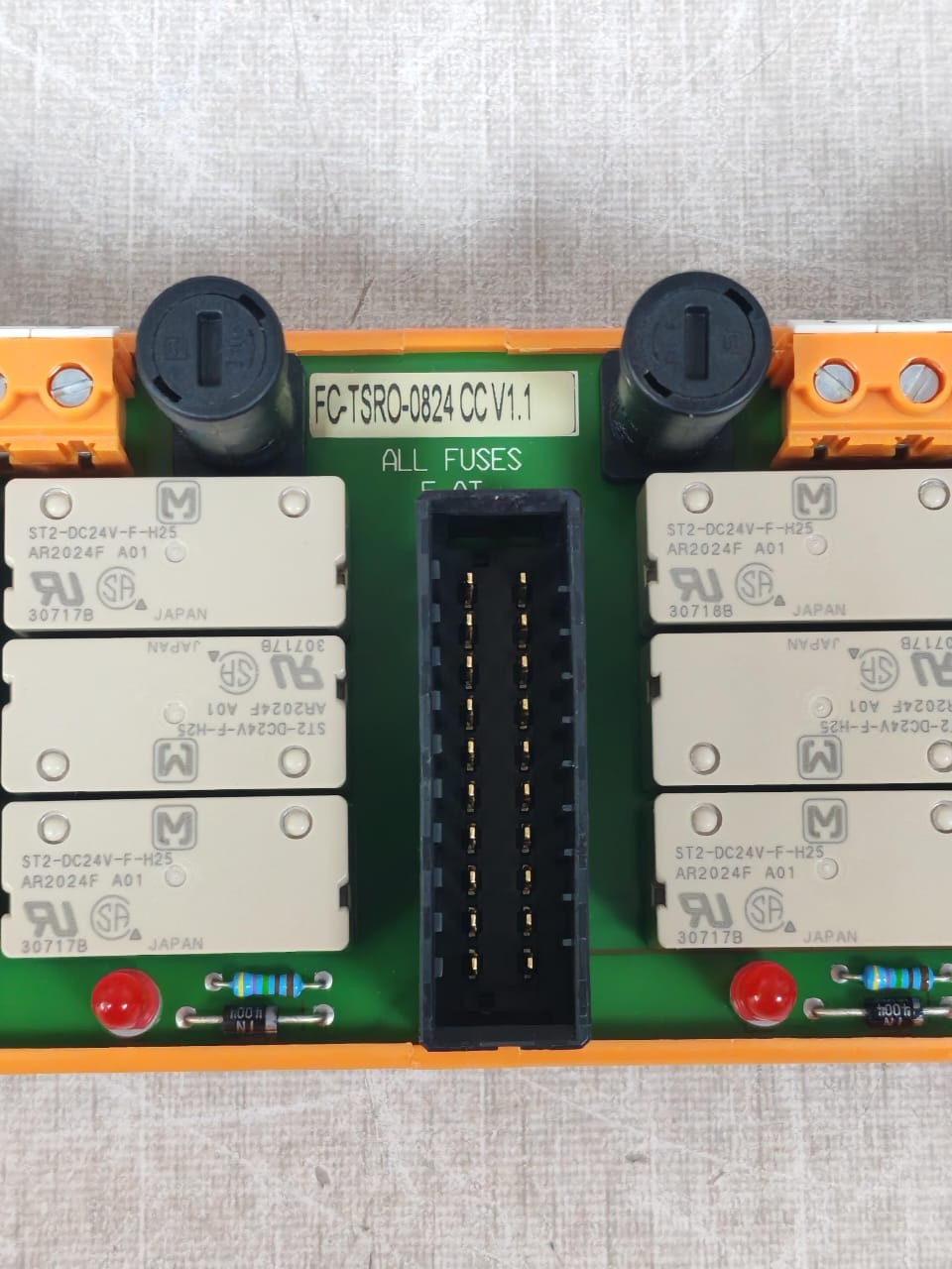 Honeywell TSRO-0824 HONEYWELL FC-TSRO-0824 CC V1.1 DIGITAL OUTPUT MODULE 24VDC 3
