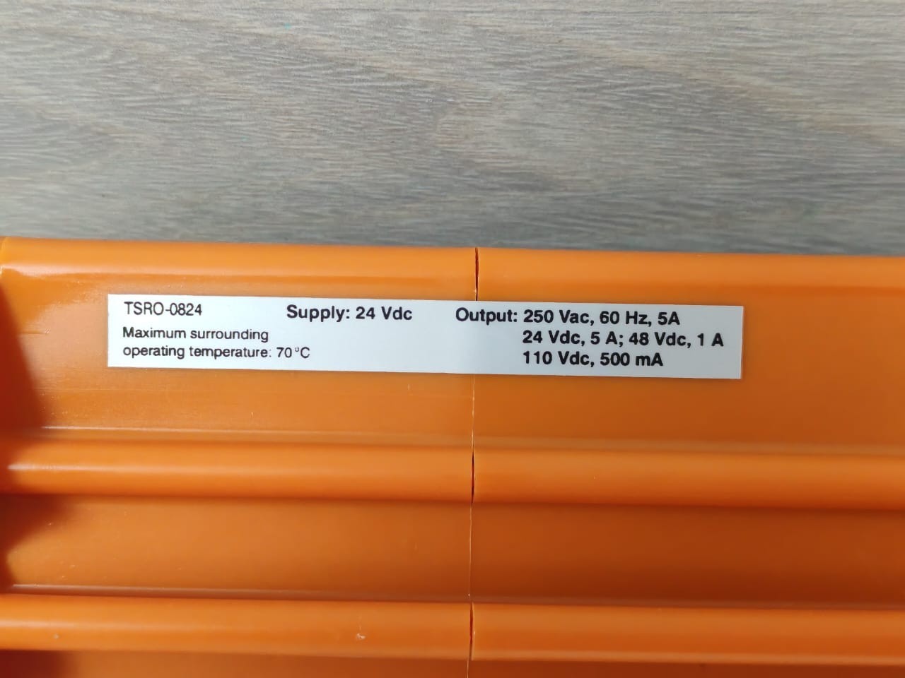 Honeywell TSRO-0824 HONEYWELL FC-TSRO-0824 CC V1.1 DIGITAL OUTPUT MODULE 24VDC 9
