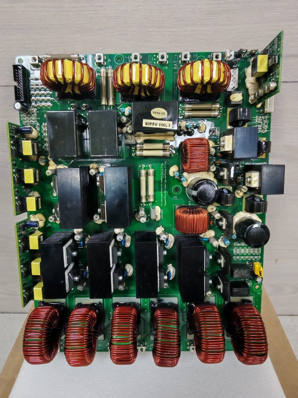Schneider Electric 0J-12029-00577-15KVA-PS1608_DR1-REV-A SCHNEIDER ELECTRIC 0J-12029-00577 15KVA PS1608_DR1 REV A OUTPUT POWER BOARD 3