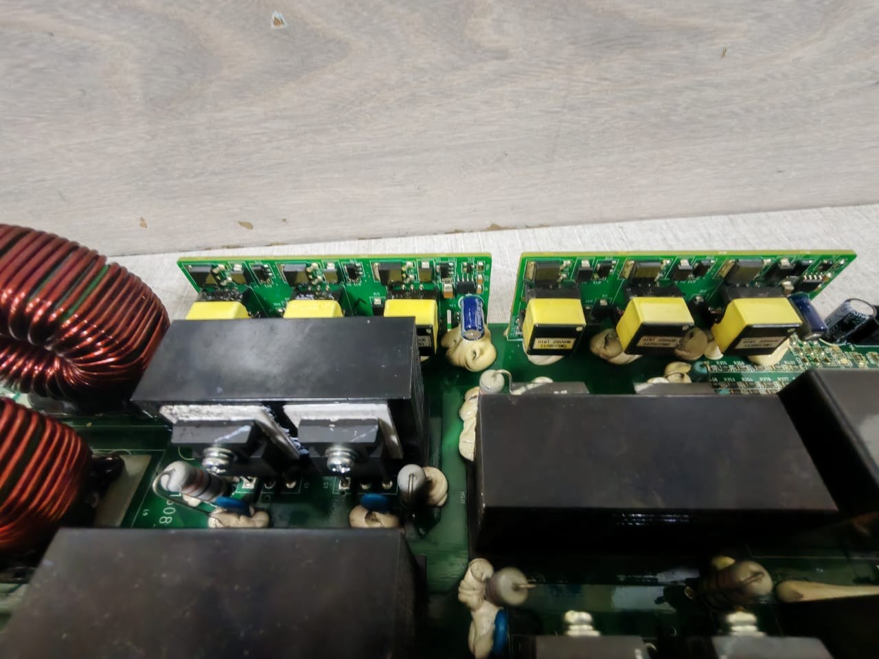 Schneider Electric 0J-12029-00577-15KVA-PS1608_DR1-REV-A SCHNEIDER ELECTRIC 0J-12029-00577 15KVA PS1608_DR1 REV A OUTPUT POWER BOARD 8