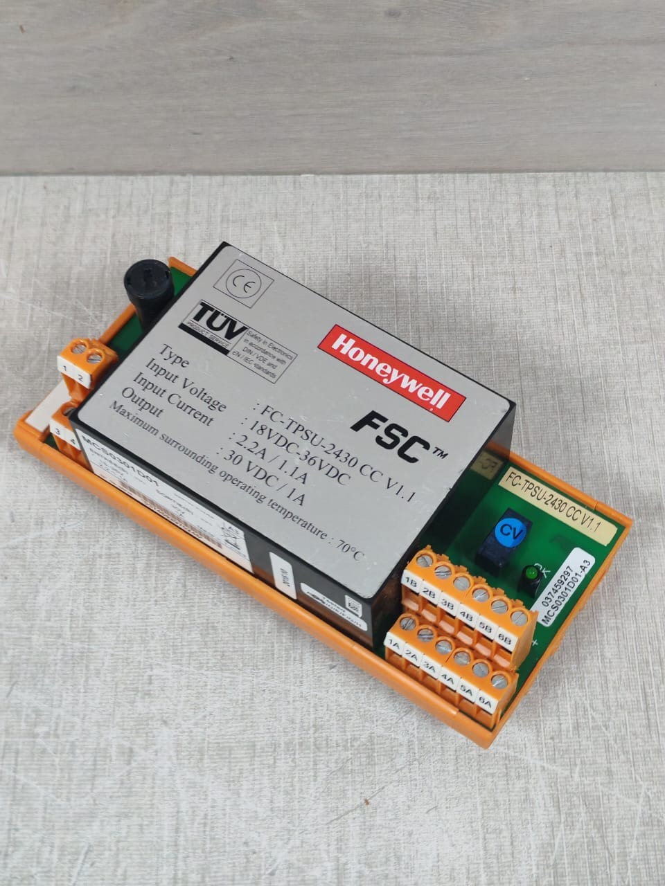 Honeywell TPSU-2430 HONEYWELL FC-TPSU-2430 CC V1.1 / MCS0301D01 POWER SUPPLY CONVERTER 4