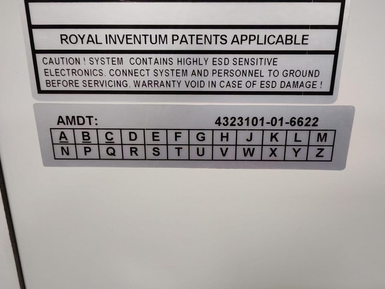 Rockwell Automation DS3000 B/E AEROSPACE 4323101-01-6622 REV.AB DS3000 STEAMER RH 10