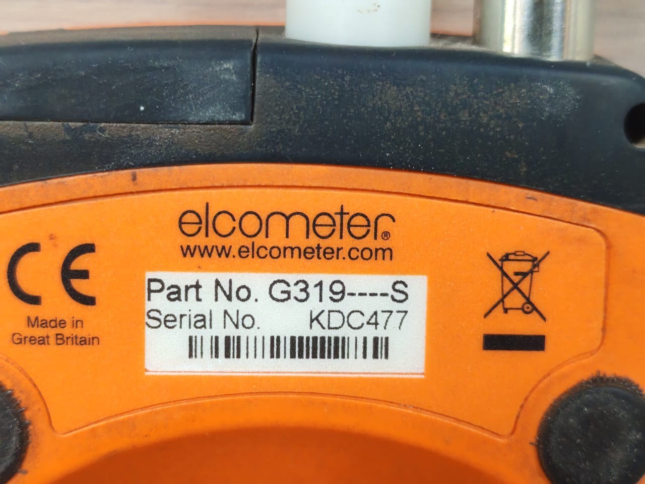 Elcometer KD43704-050 ELCOMETER G319-S 319-STANDARD KD43704-050 VER.1.0 DEW POINT METER - TESTED 7
