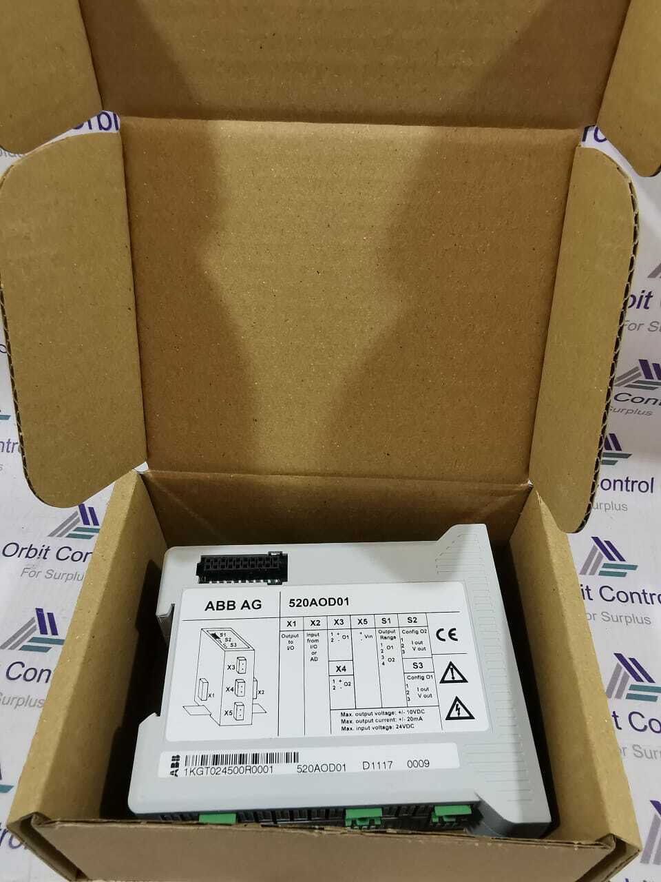 ABB 520AOD01 520AOD01 ABB 1KGT024500R0001 5
