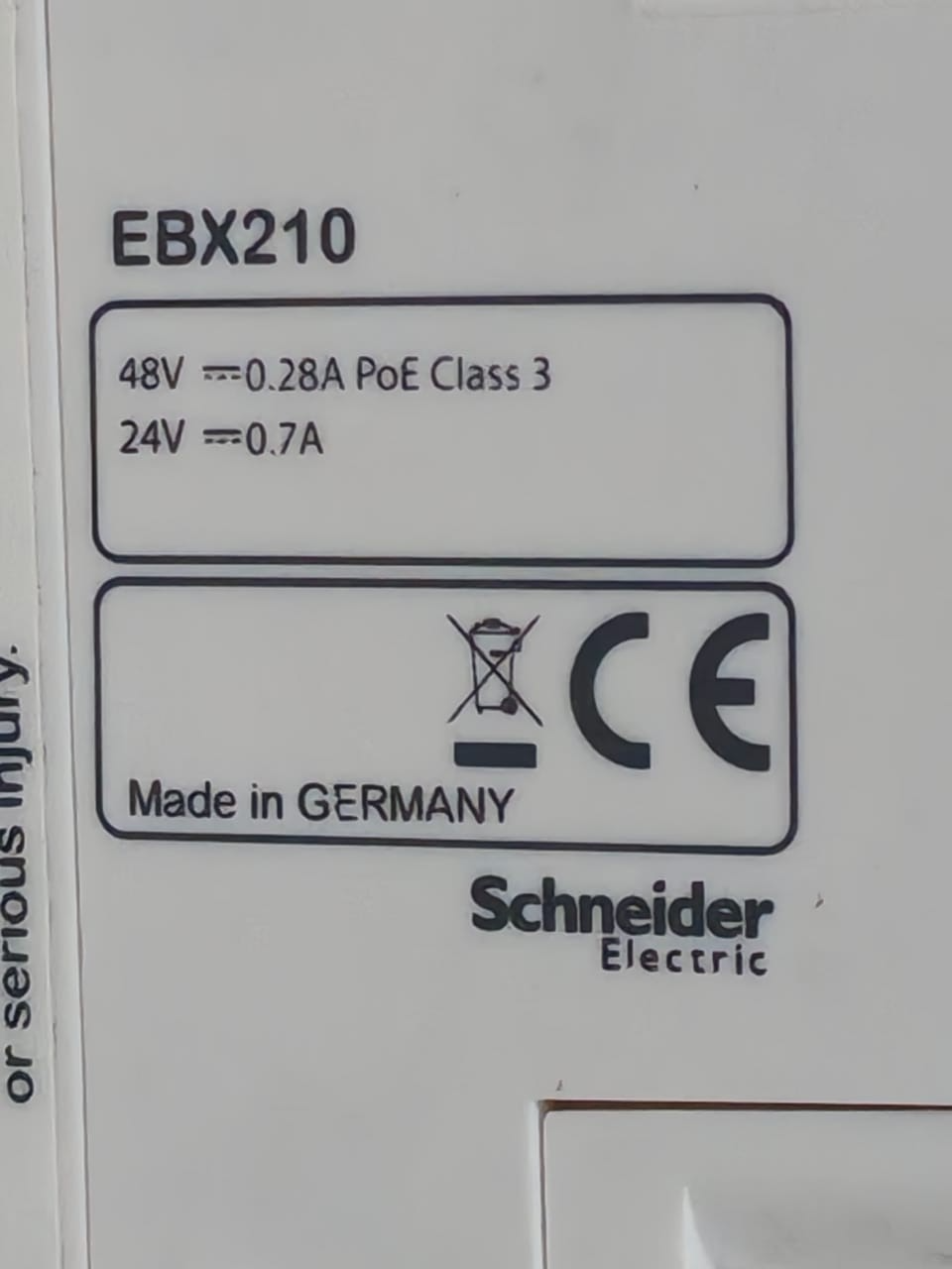 Schneider Electric EBX210 Schneider Electric Com'X 210 Ethernet Data Logger EBX210 5