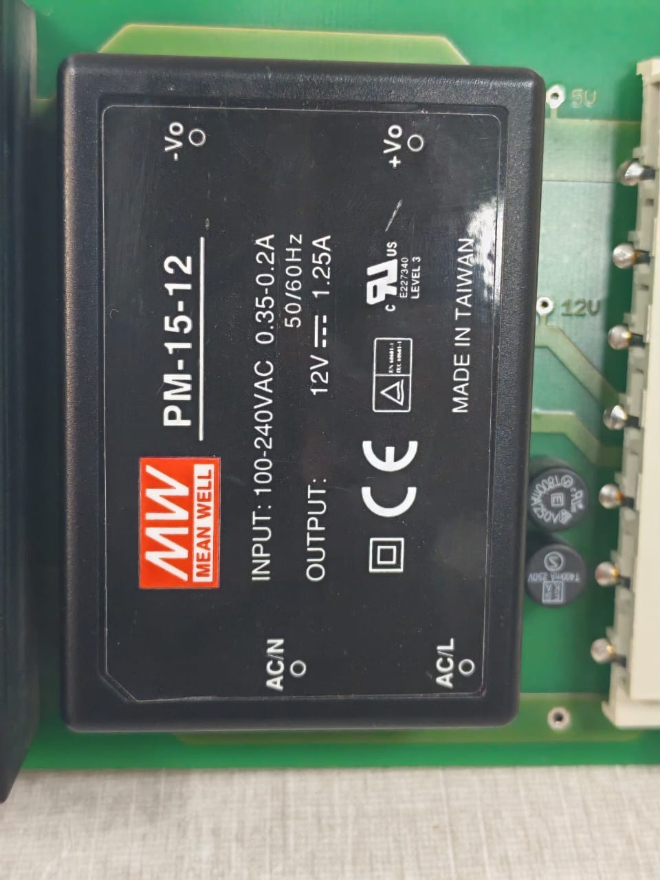 SCHROFF PM-15-12 SCHROFF 60807-067 / KAMN3005 / PM-15-12 POWER SUPPLY 7