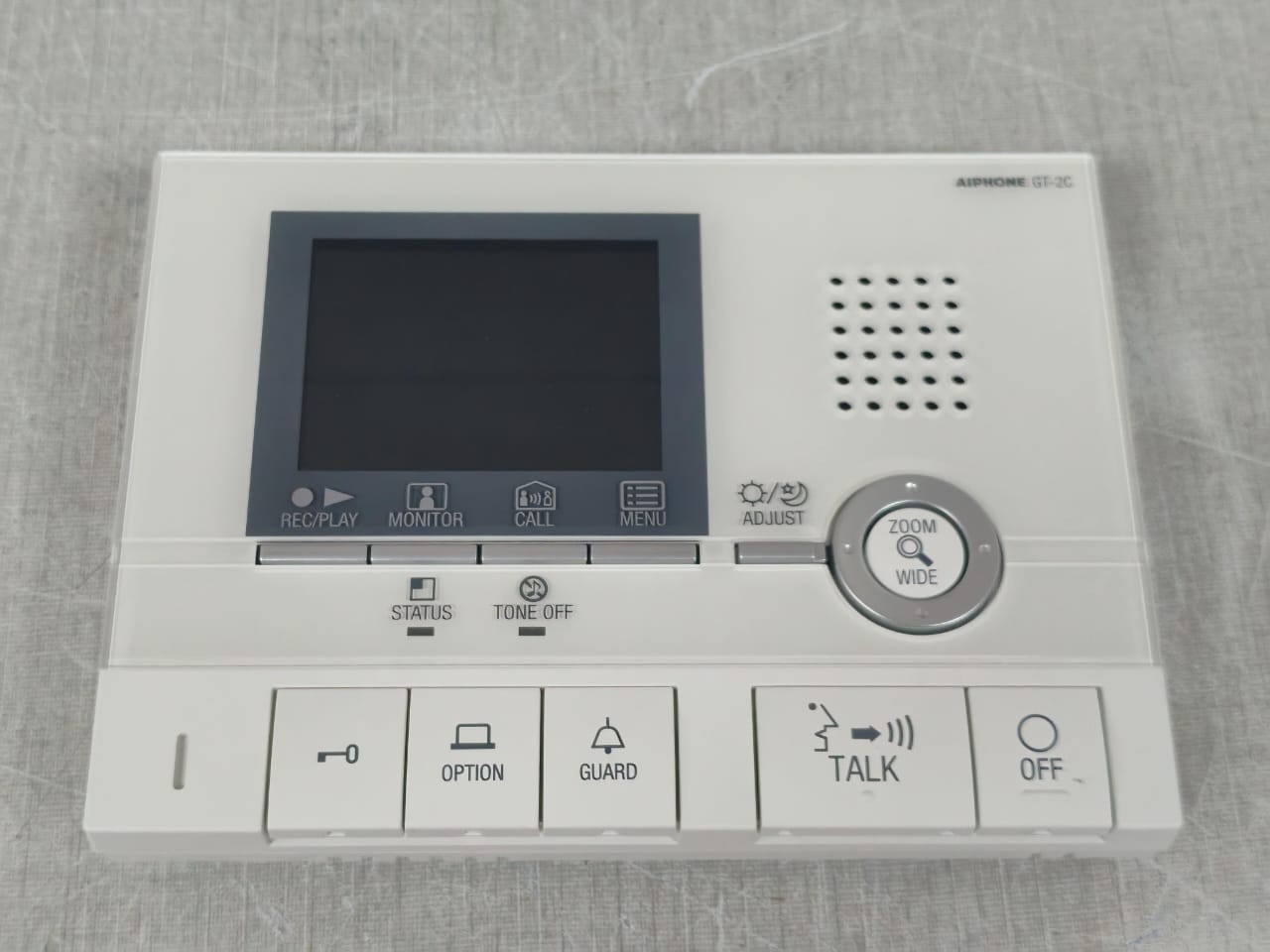 Aiphone GT-2C AIPHONE GT-2C COLOR VIDEO TENANT MASTER STATION INTERCOM 24V 9