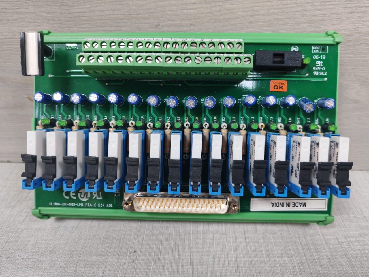 UL GROUP UL110A-BR-16DI-LFT-FTA-C UL GROUP UL110A-BR-16DI-LFT-FTA-C D37 XOL MODULE 2