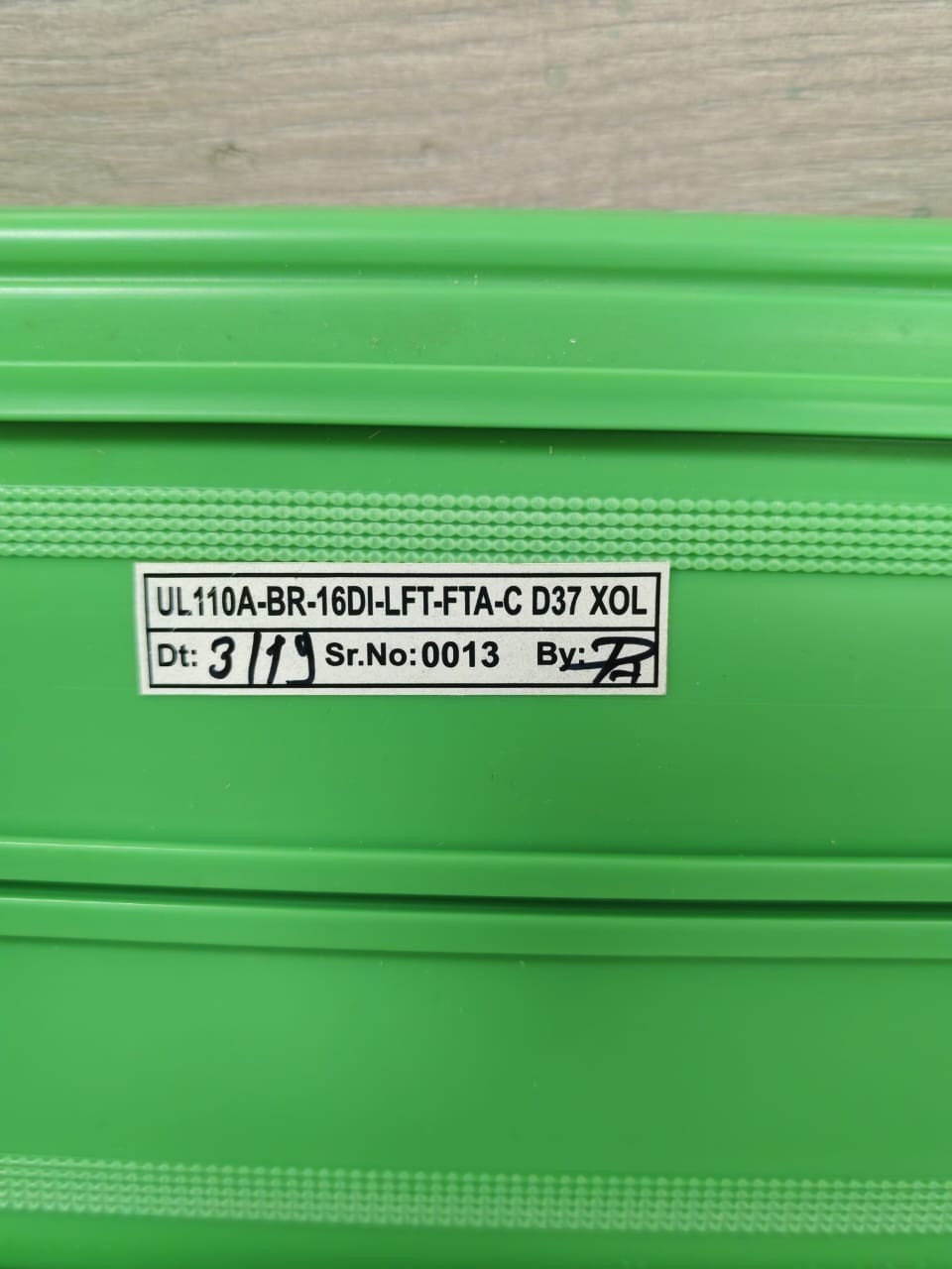 UL GROUP UL110A-BR-16DI-LFT-FTA-C UL GROUP UL110A-BR-16DI-LFT-FTA-C D37 XOL MODULE 10