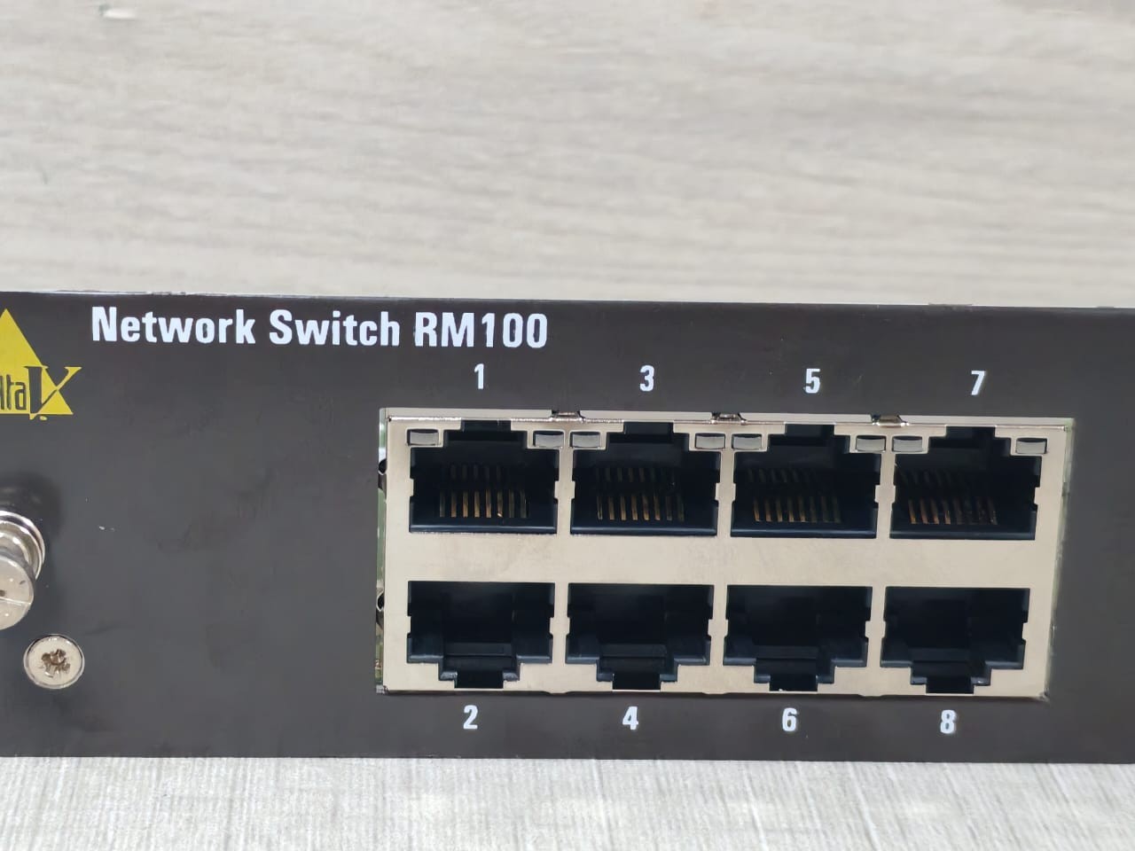 Emerson RM100-EM-8TX Emerson Deltav RM100-EM-8TX Network Switch RM100 8-Port Expansion Module 4
