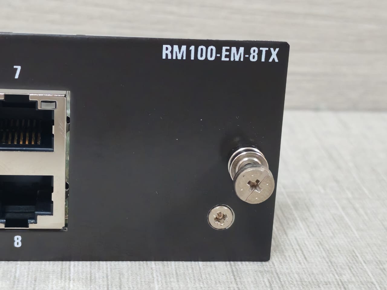 Emerson RM100-EM-8TX Emerson Deltav RM100-EM-8TX Network Switch RM100 8-Port Expansion Module 5