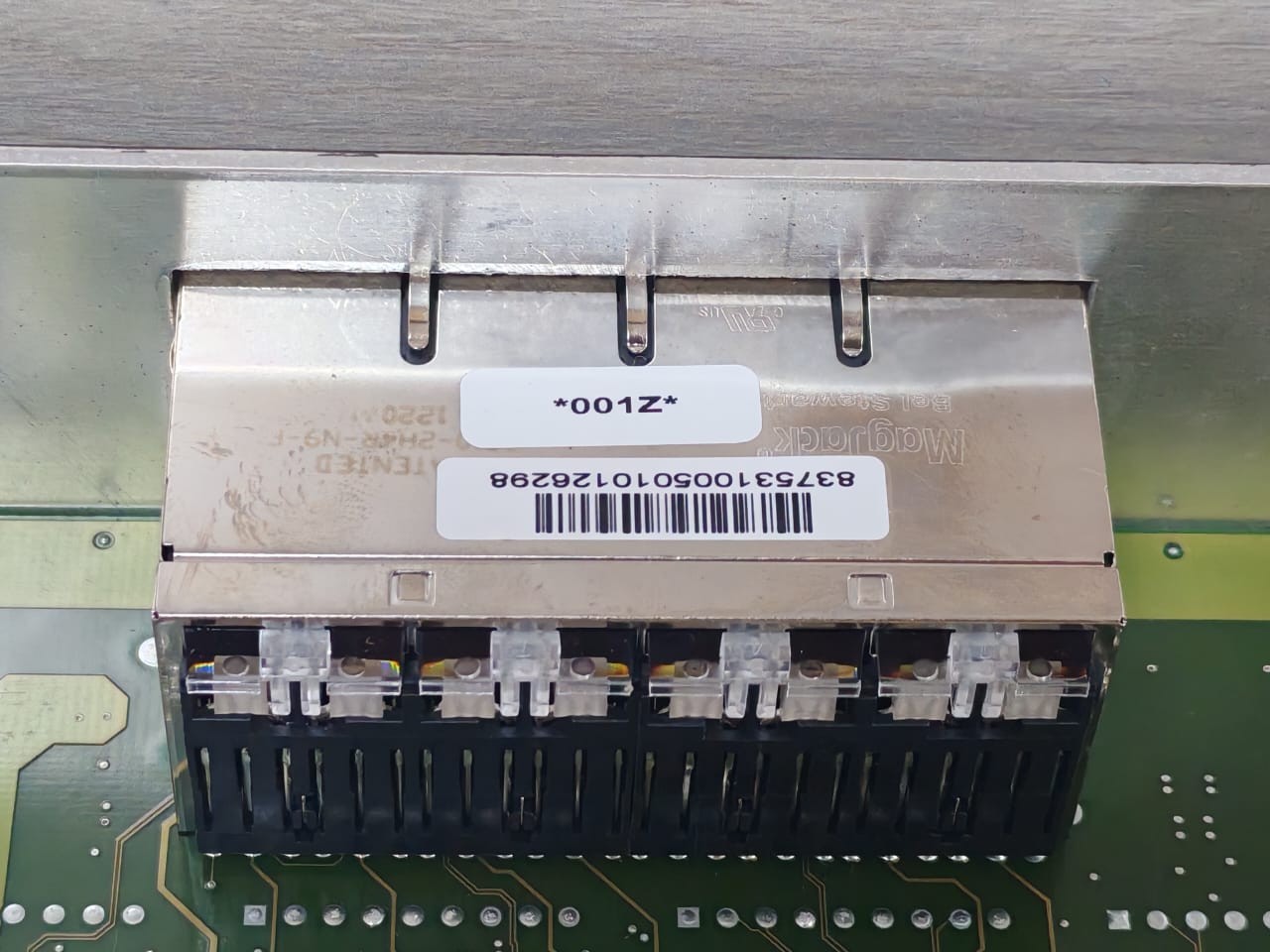 Emerson RM100-EM-8TX Emerson Deltav RM100-EM-8TX Network Switch RM100 8-Port Expansion Module 6