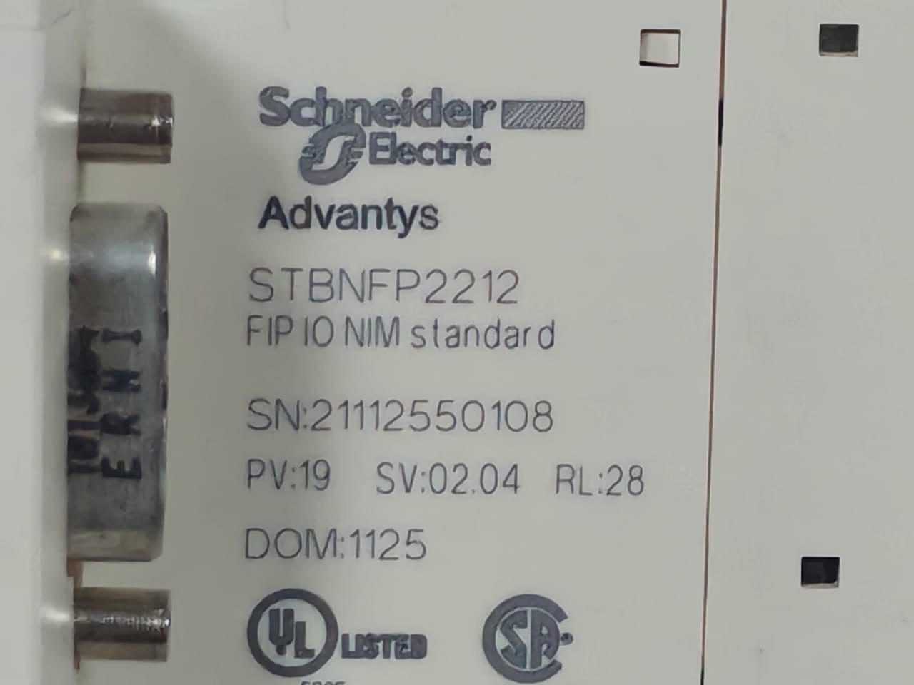 Schneider Electric STBNFP2212 Schneider Electric STBNFP2212 Standard Network Interface Module 3