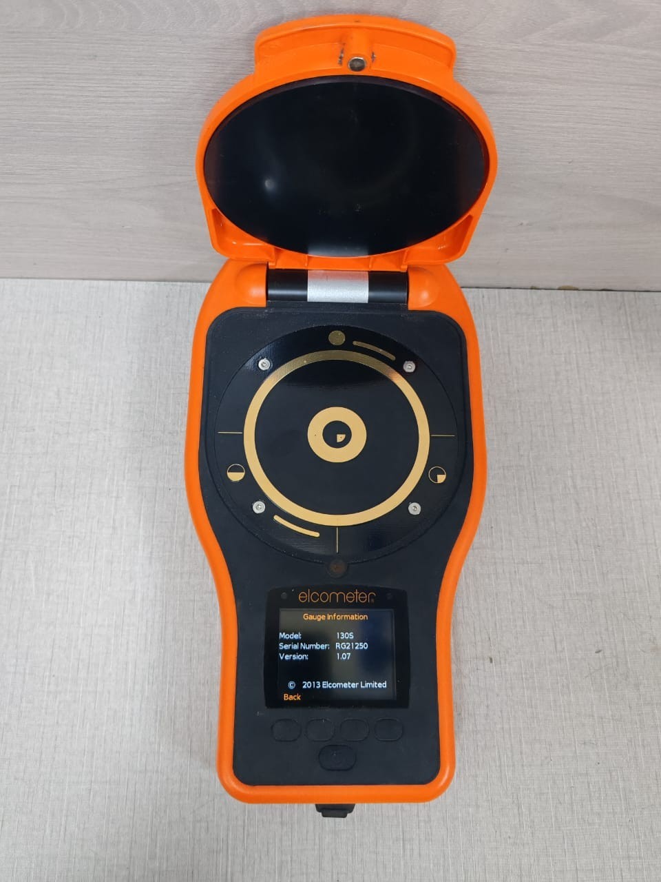 Elcometer 130S Elcometer 130S Salt Contamination Meter V.1.07 6