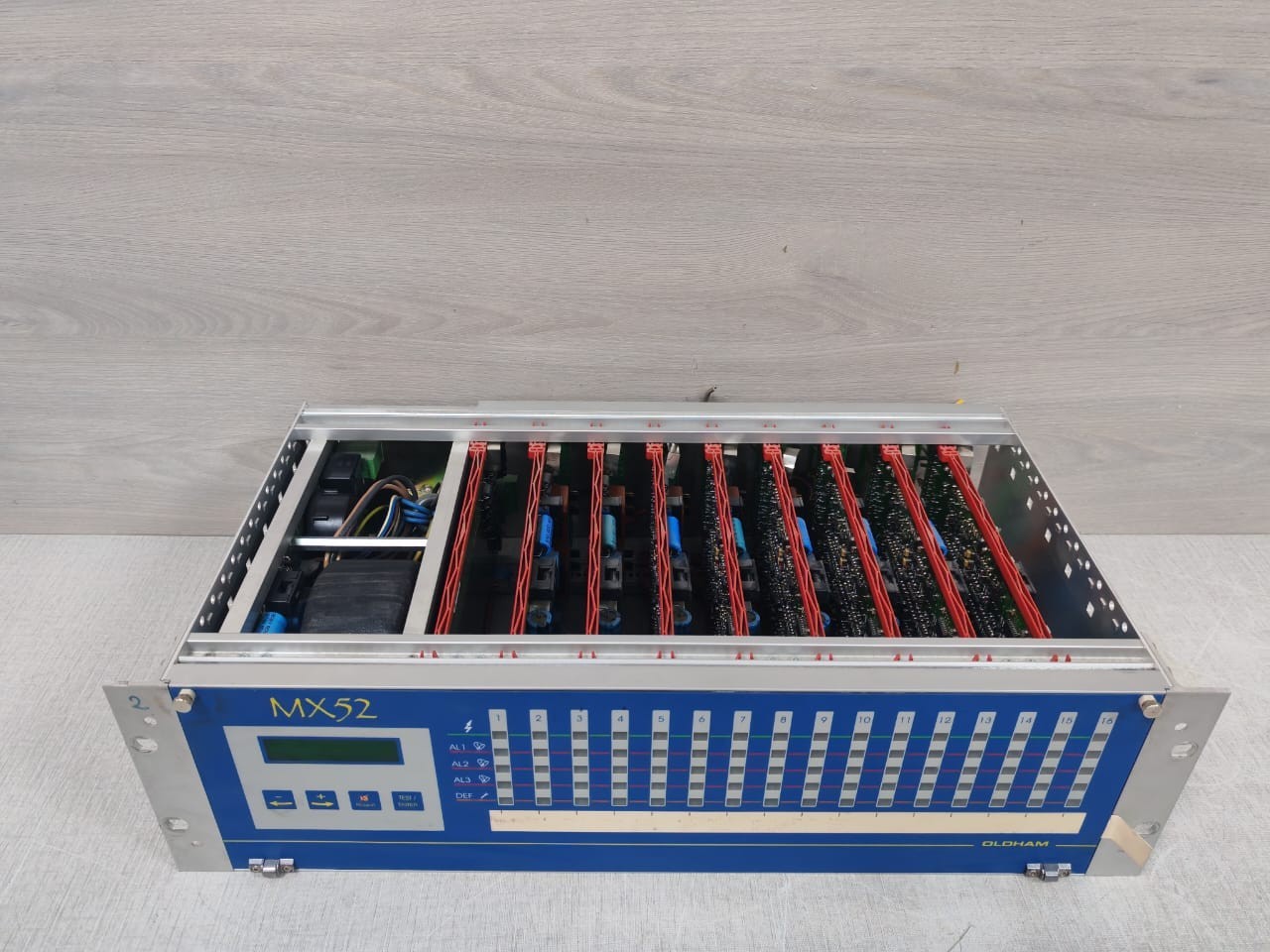 Oldham MX52 OldHam MX52 Gas Detector Controller with 8 Piece 6451424 Card and 1 Piece 6451423 3