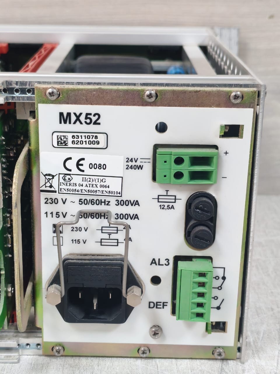 Oldham MX52 OldHam MX52 Gas Detector Controller with 8 Piece 6451424 Card and 1 Piece 6451423 7