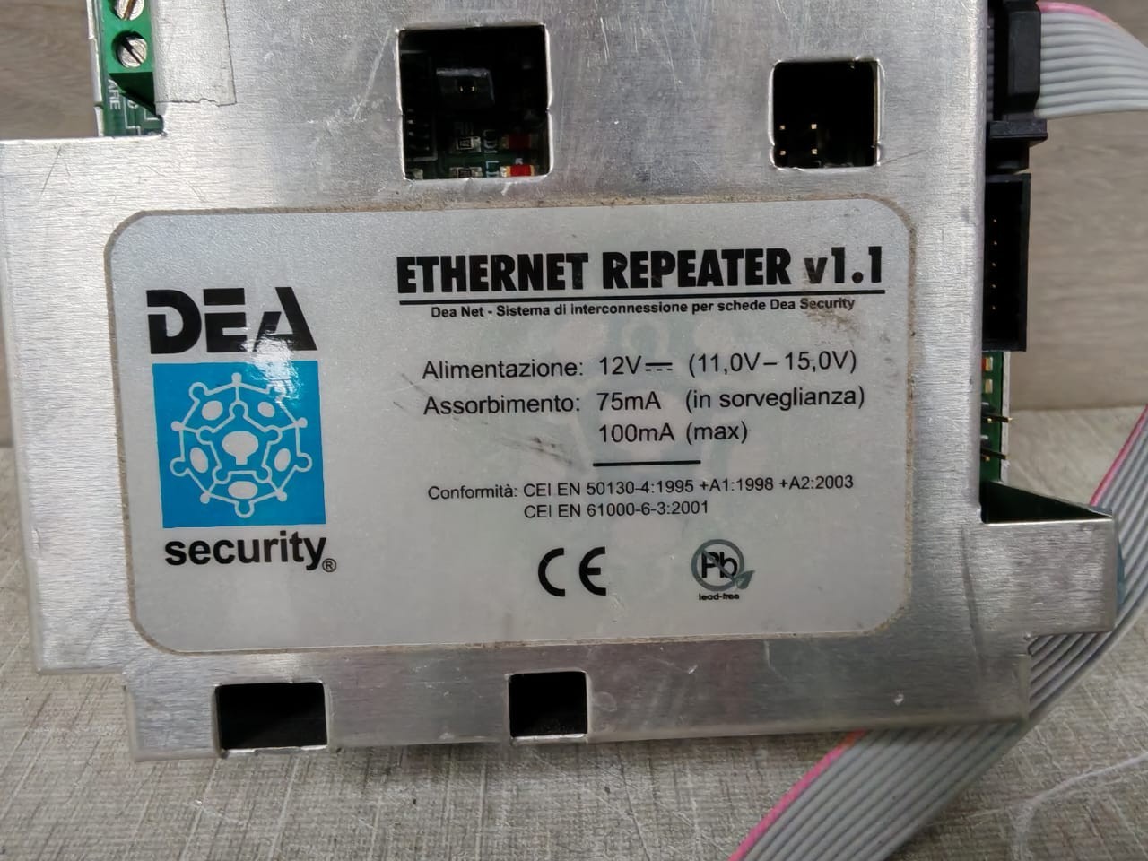DEA 24.000.0D7.CB2.600 DEA ETHERNET REPEATER V1.1 24.000.0D7.CB2.600 Control Board 5