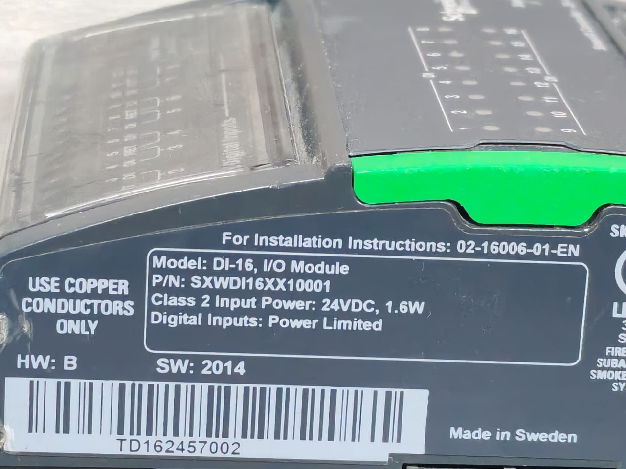 Schneider Electric DI-16 Schneider Electric DI-16 SmartX Controller SXWDI16XX10001 with TB-I/O-W1 Base 3