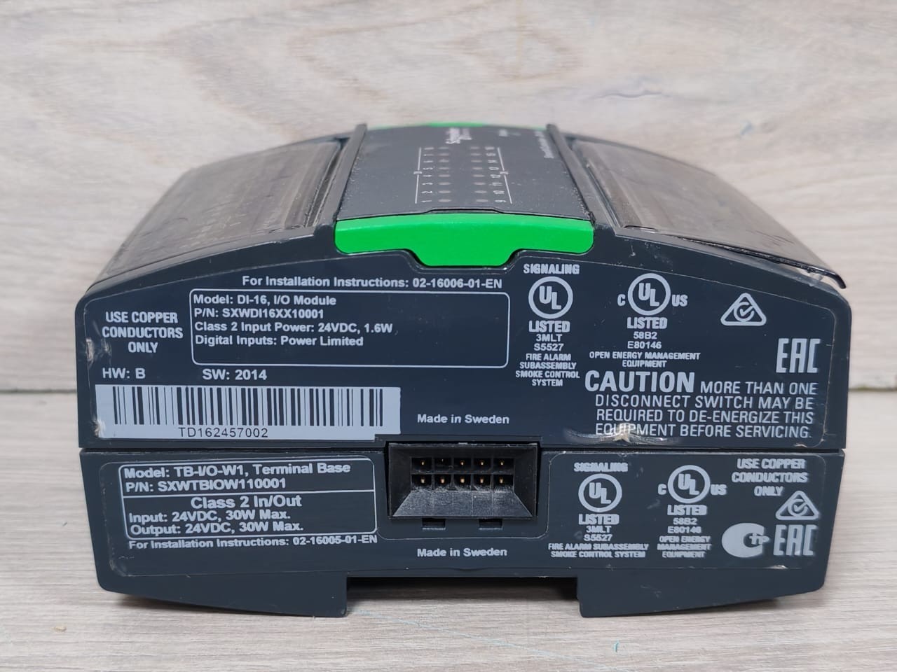 Schneider Electric DI-16 Schneider Electric DI-16 SmartX Controller SXWDI16XX10001 with TB-I/O-W1 Base 6