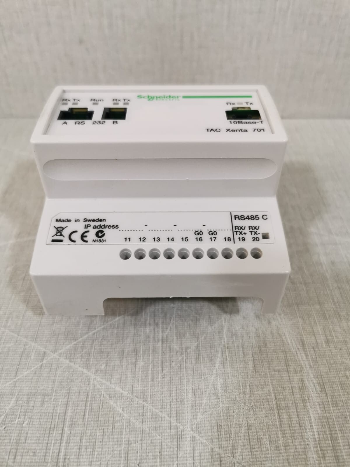 Schneider Electric XENTA-701 Schneider Electric TAC XENTA 701 Function Controller 4