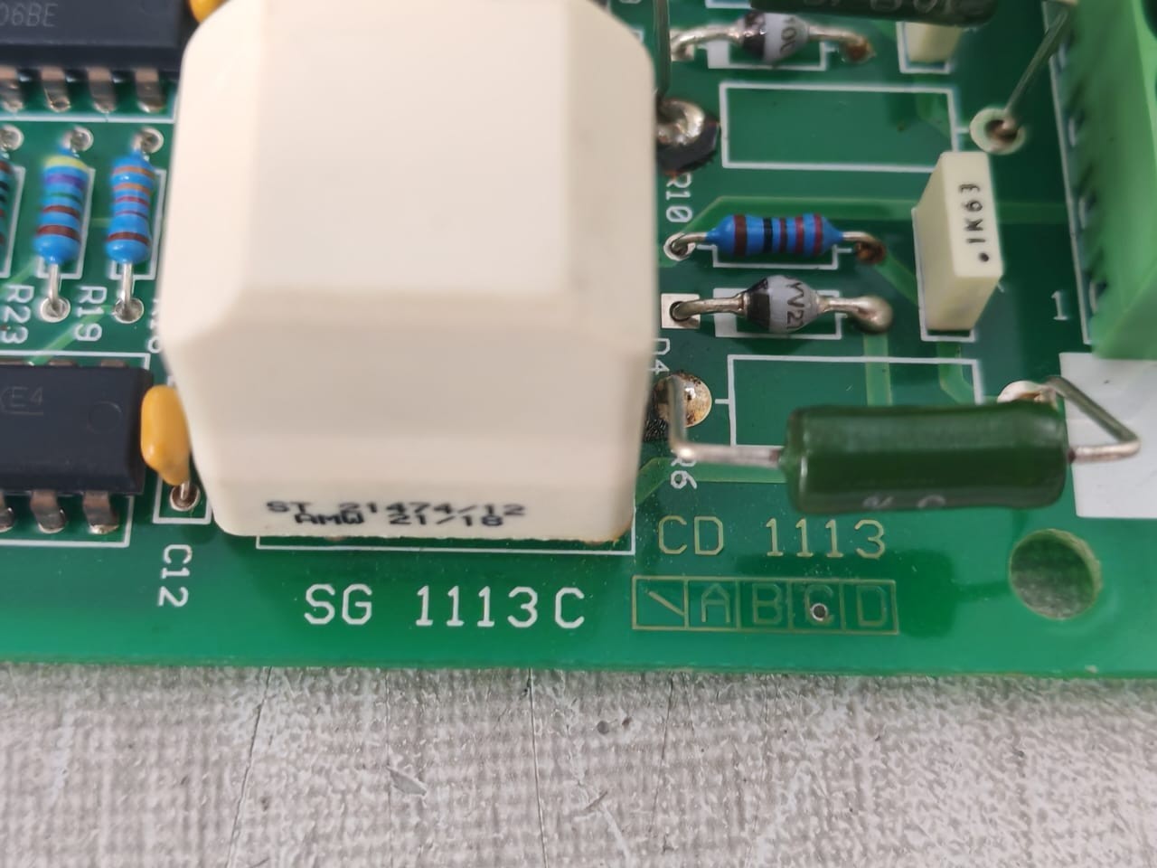 CHLORIDE SG-1113 Chloride SG 1113 C Static Switch Driver CDCS 00 Pcb Board 2