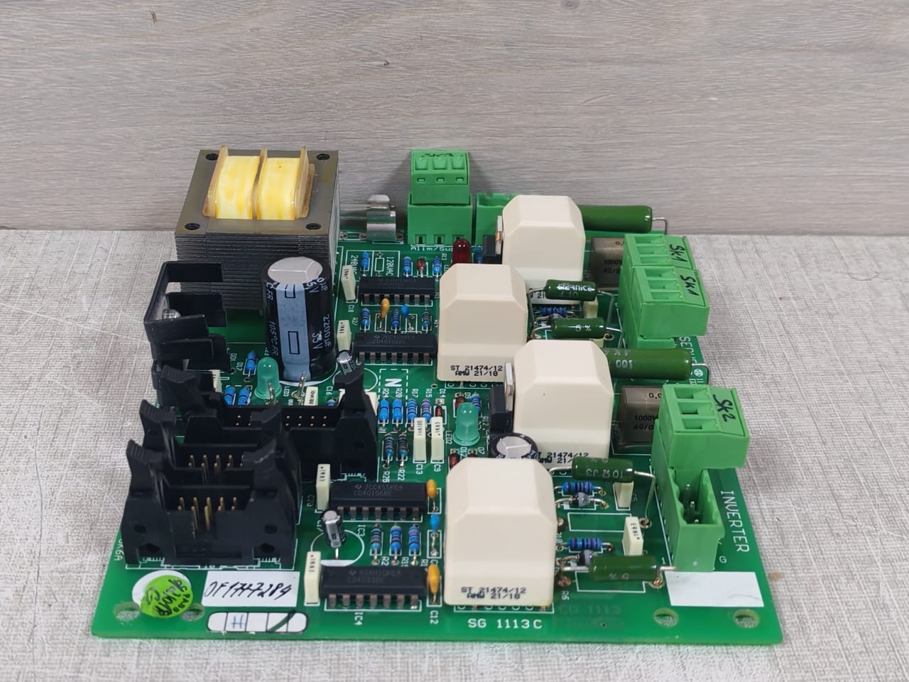 CHLORIDE SG-1113 Chloride SG 1113 C Static Switch Driver CDCS 00 Pcb Board 7