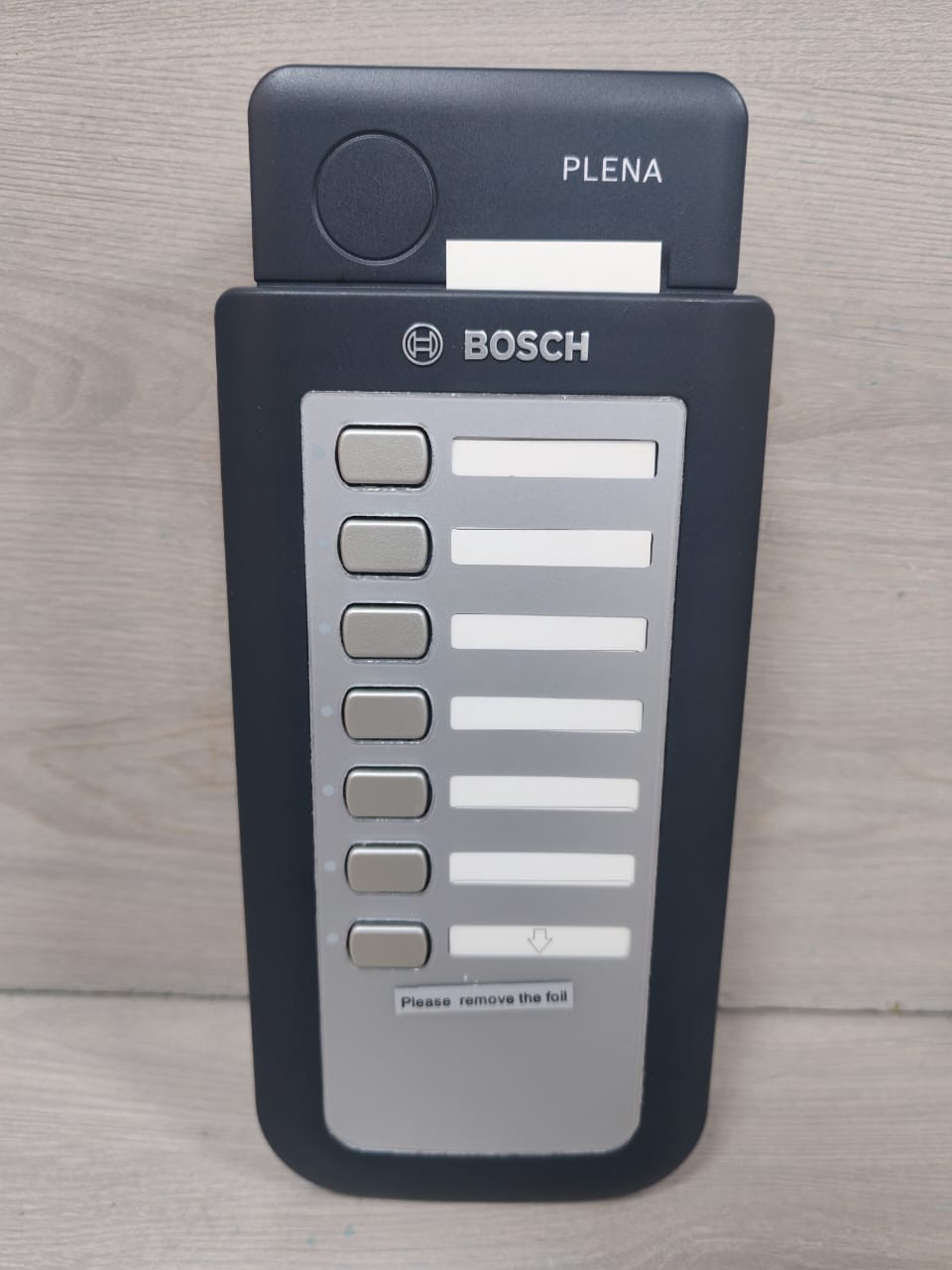 Bosch SW-00 Bosch LBB1957/00 Plena Voice Alarm Keyboard F01U512630 HW:1.1 SW:00 WK:1640 2