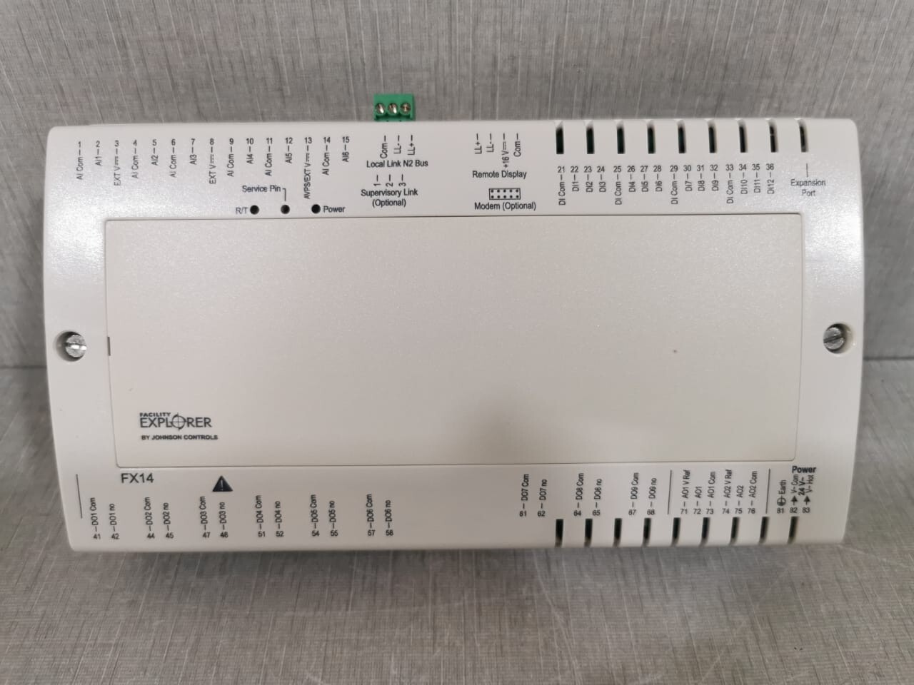 Johnson Controls FX14D21-000C Johnson Controls LP-FX14D21-000C / FX14 Controller VERSION A 2