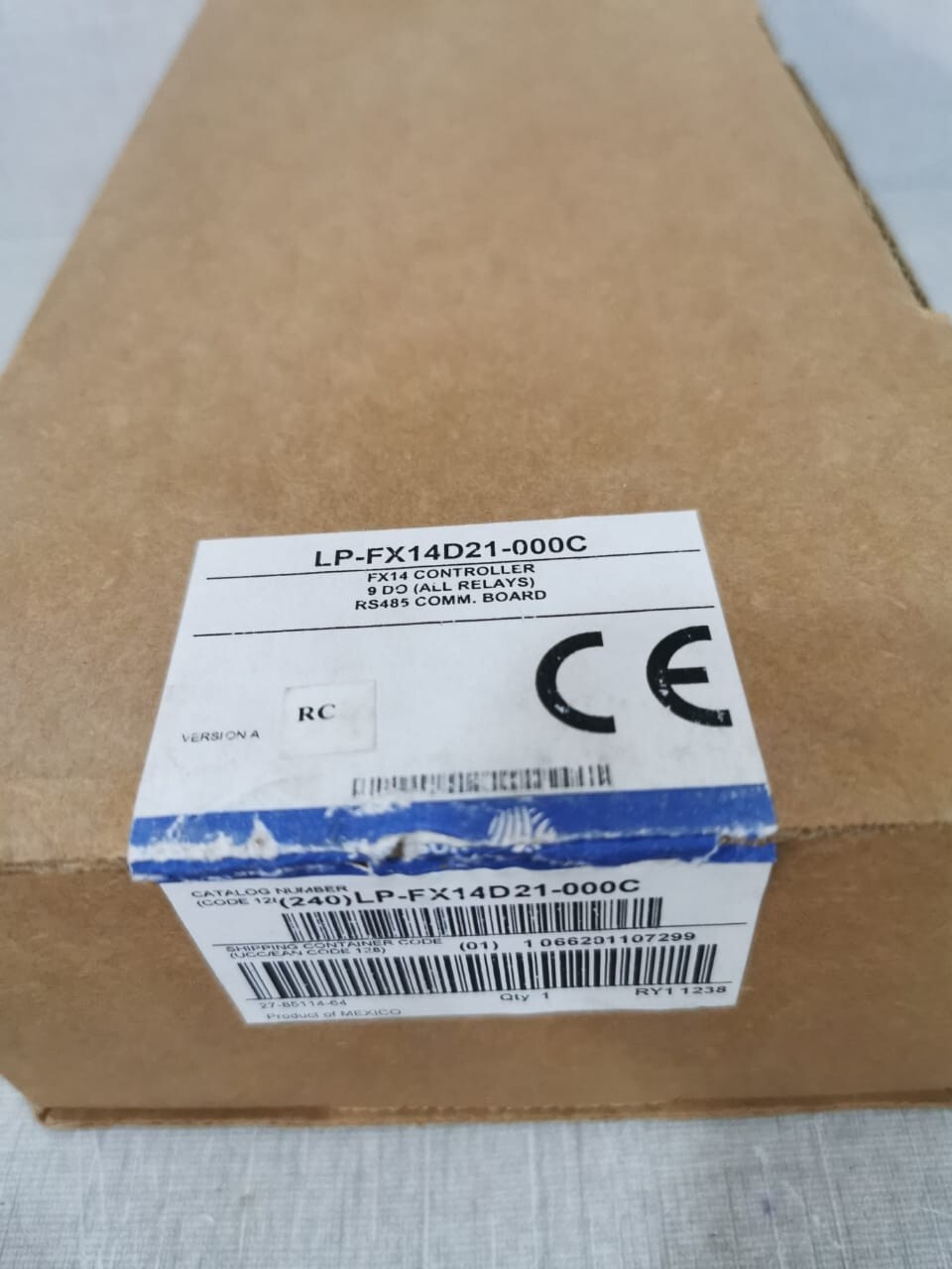 Johnson Controls FX14D21-000C Johnson Controls LP-FX14D21-000C / FX14 Controller VERSION A 7