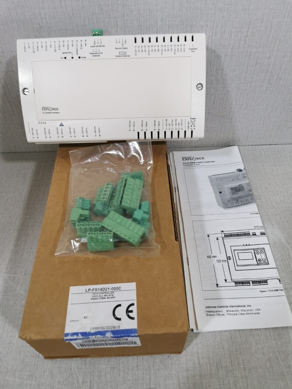 Johnson Controls LP-FX14D21-000C / FX14 Controller VERSION A