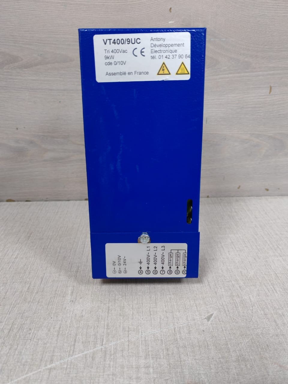 ADE VT400/9UC ADE VT400/9UC POWER REGULATOR TRI 400VAC 9KW - WITH DIRTY BOX 2