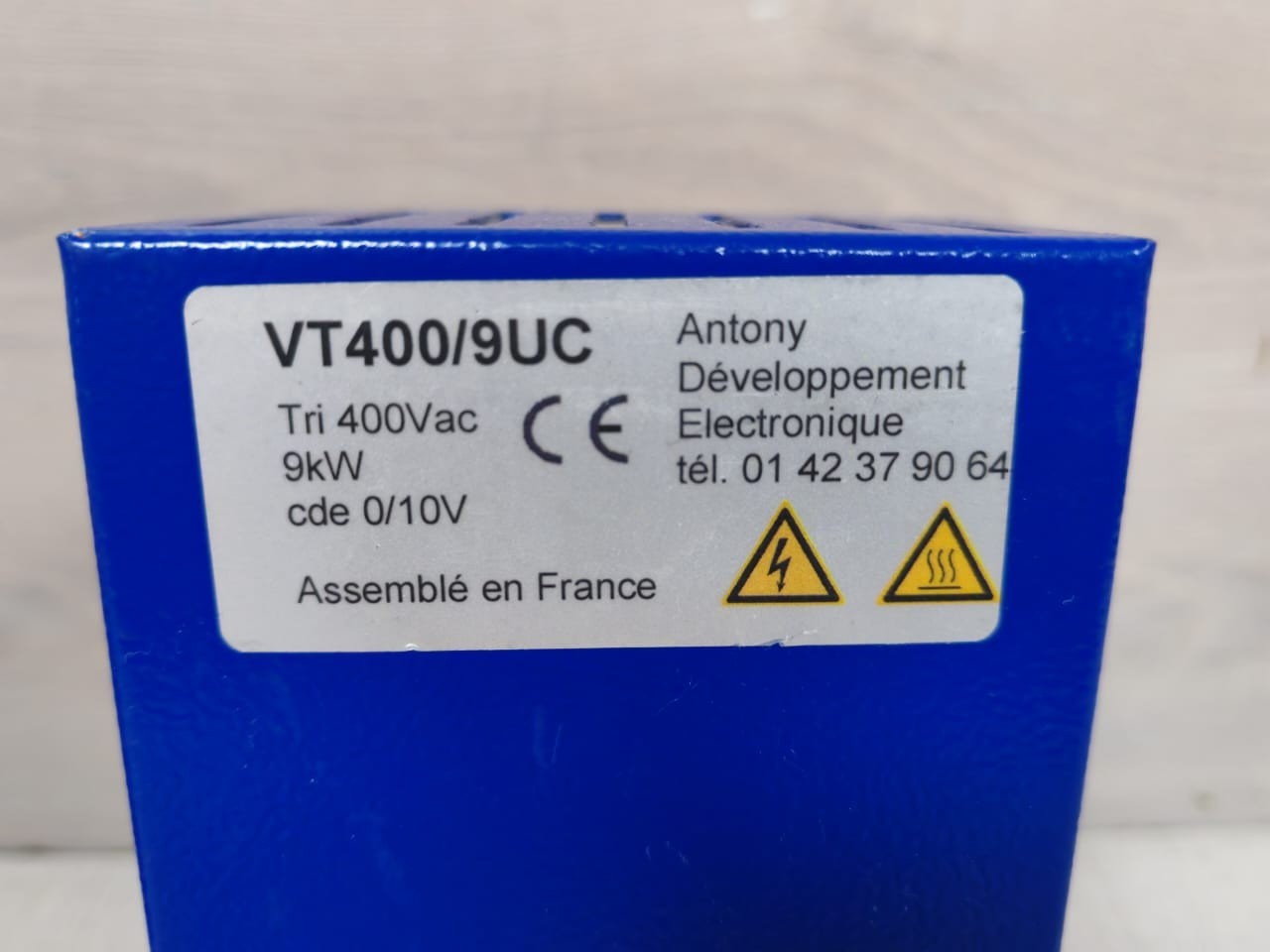 ADE VT400/9UC ADE VT400/9UC POWER REGULATOR TRI 400VAC 9KW - WITH DIRTY BOX 3
