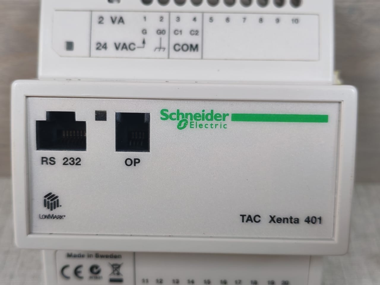 Schneider Electric XENTA-401 Schneider Electric Tac Xenta 401 Programmable Controller 007301012 3