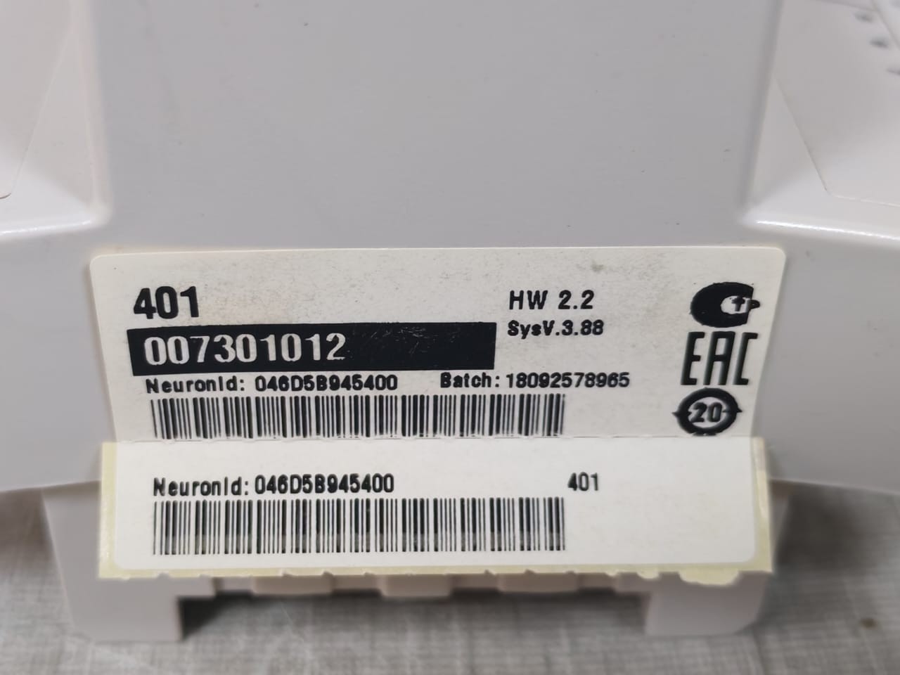 Schneider Electric XENTA-401 Schneider Electric Tac Xenta 401 Programmable Controller 007301012 4