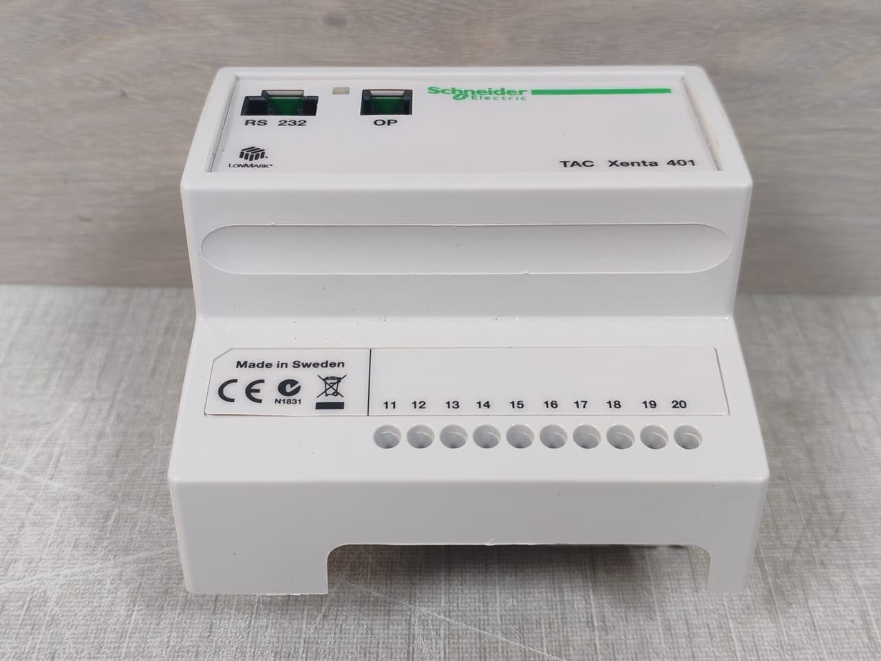 Schneider Electric XENTA-401 Schneider Electric Tac Xenta 401 Programmable Controller 007301012 8