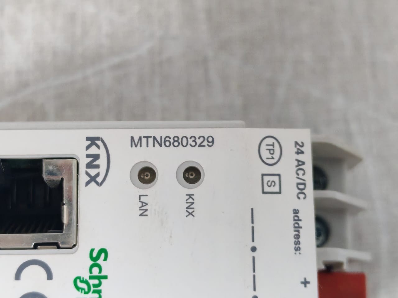 Schneider Electric MTN680329 SCHNEIDER ELECTRIC MTN680329 KNX/IP ROUTER REG-K LIGHT GREY 24V - WITH SCHMU 3