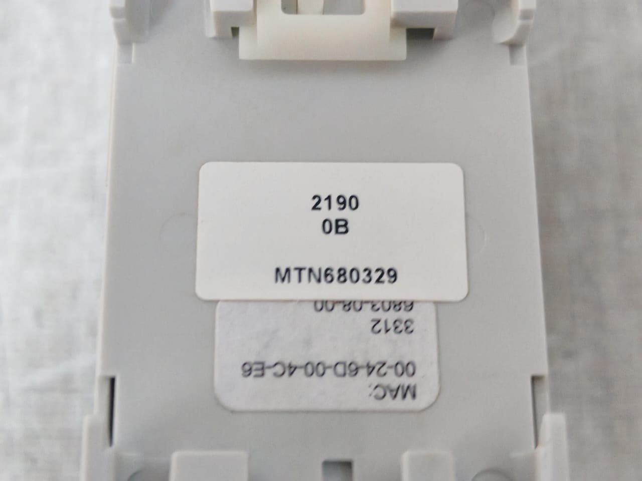 Schneider Electric MTN680329 SCHNEIDER ELECTRIC MTN680329 KNX/IP ROUTER REG-K LIGHT GREY 24V - WITH SCHMU 9