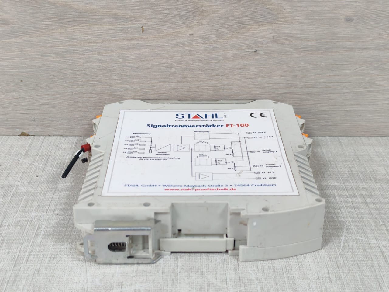 R. STAHL FT-100 Steel FT-100.04D Signal Separator FT-100 5