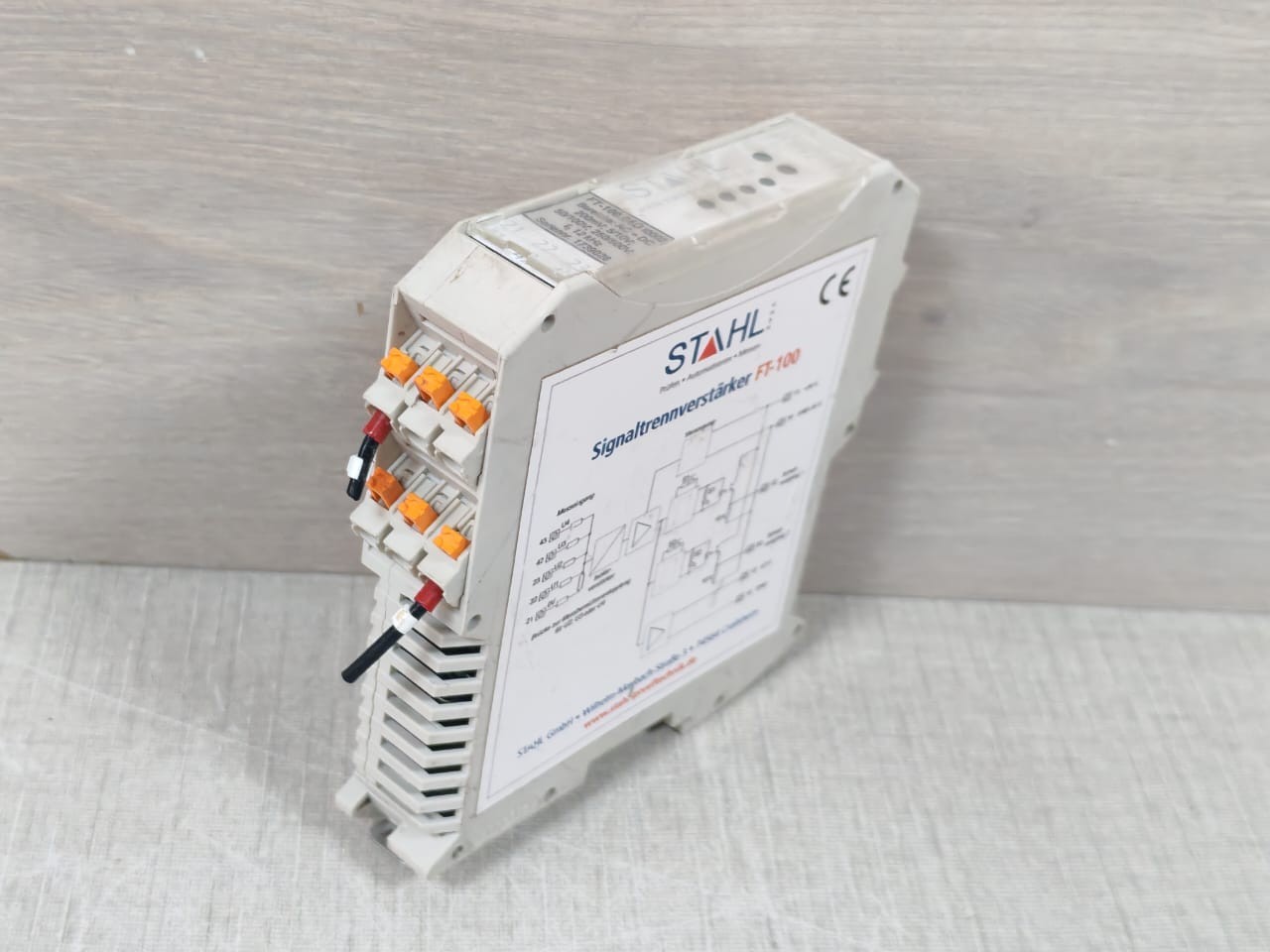 R. STAHL FT-100 Steel FT-100.04D Signal Separator FT-100 6