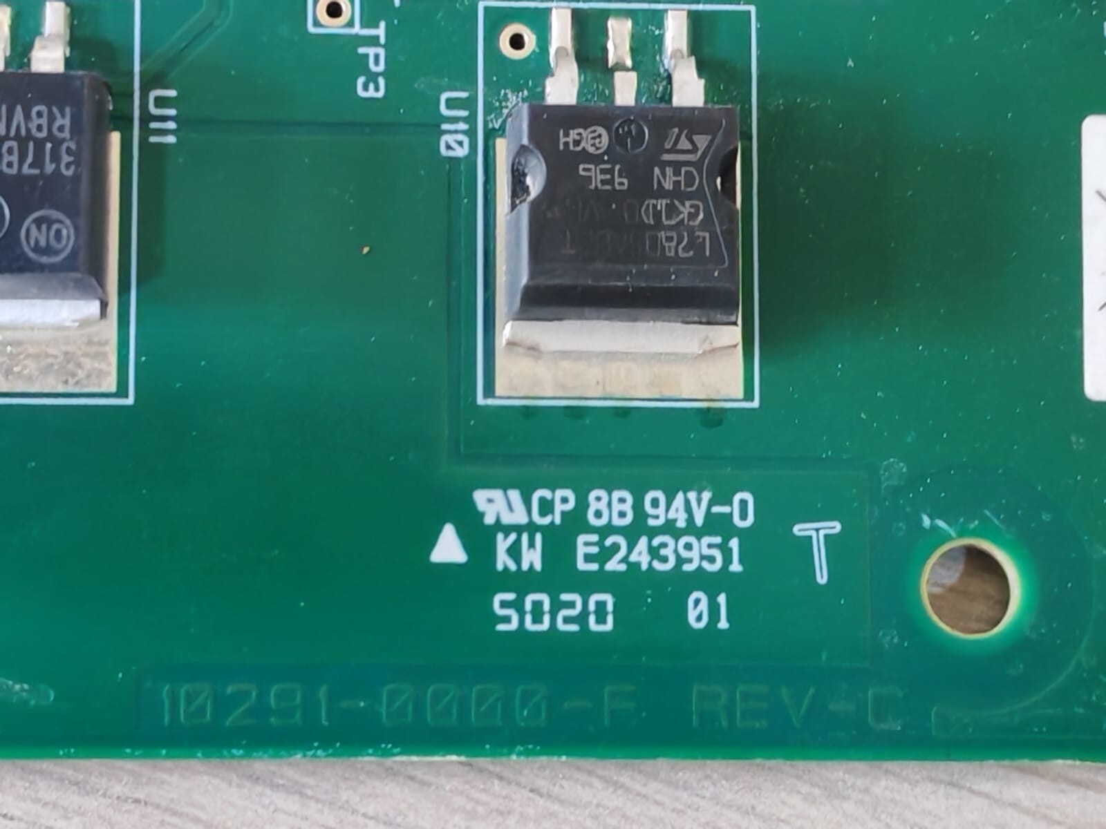 Honeywell BOARD-10291 HONEYWELL PRO32R2 2 READ BOARD 10291-0000-F REV. C 3