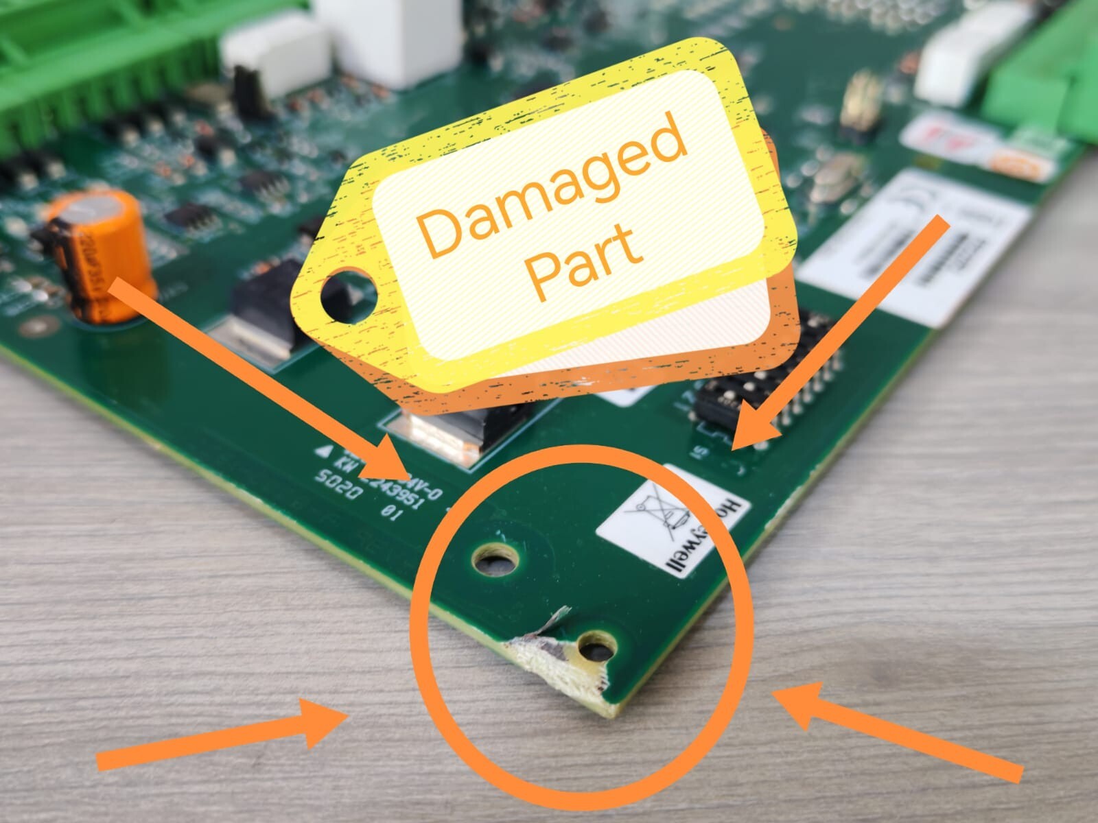 Honeywell BOARD-10291 HONEYWELL PRO32R2 2 READ BOARD 10291-0000-F REV. C 4