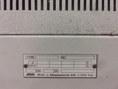 BAUR PGK-70 BAUR PGK 70 HB-83101206B/83101206H -220V/50Hz 50KVAC/70KVDC HV Test Kit 7