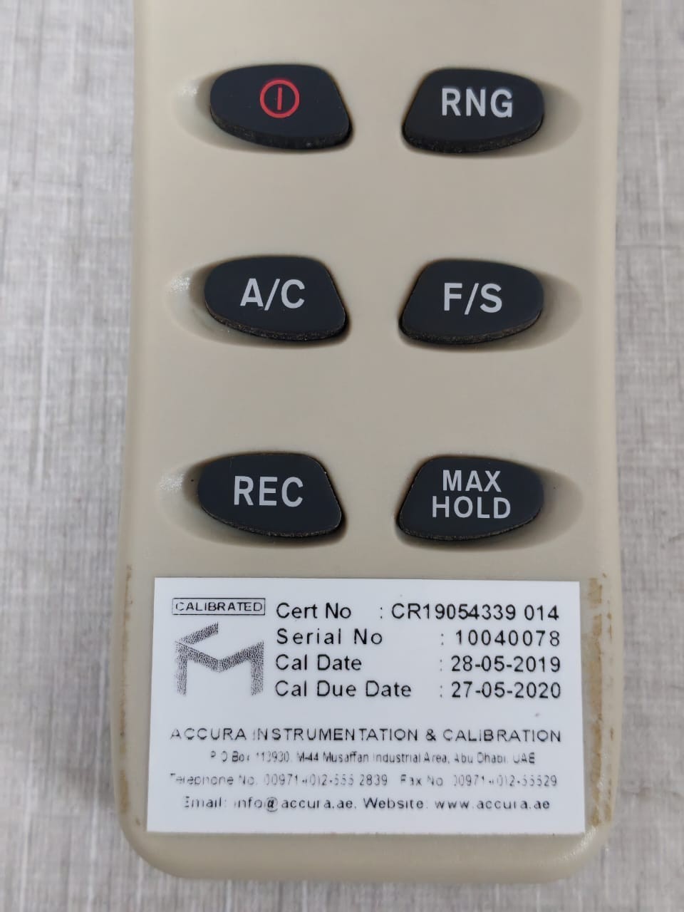 Extech 407730 EXTECH 407730 DIGITAL SOUND LEVEL METER - TESTED & TESTED 6