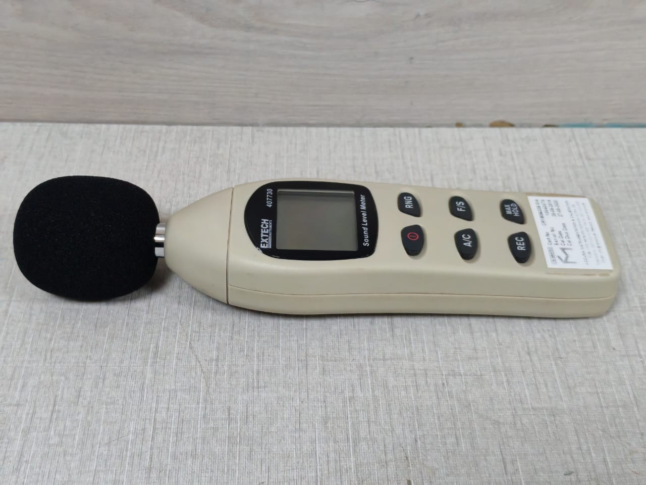 Extech 407730 EXTECH 407730 DIGITAL SOUND LEVEL METER - TESTED & TESTED 9
