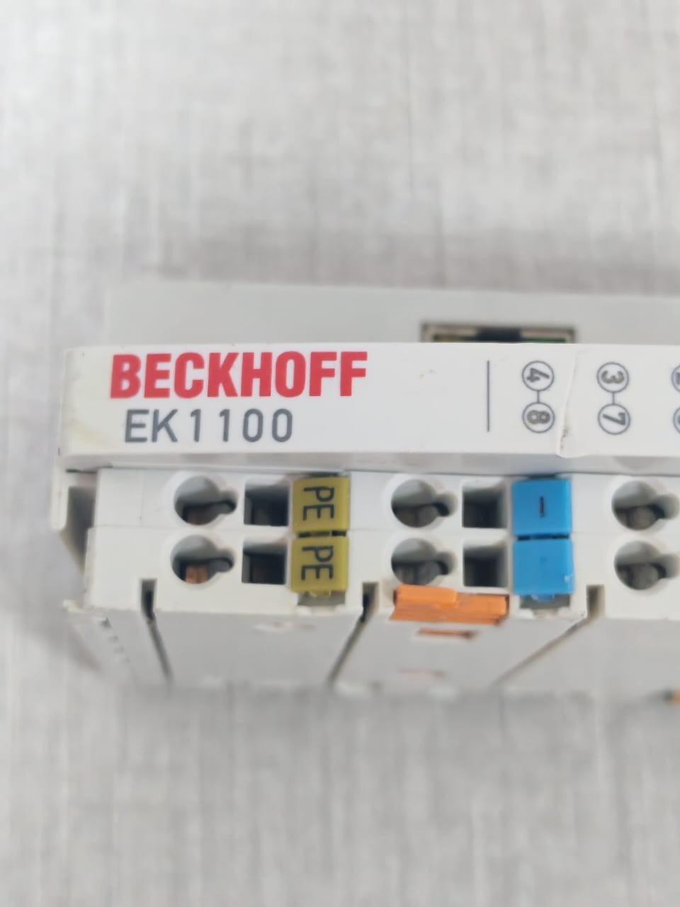 Beckhoff EK1100 BECKHOFF EK1100 ETHERCAT COUPLER INTERFACE MODULE 24V 2