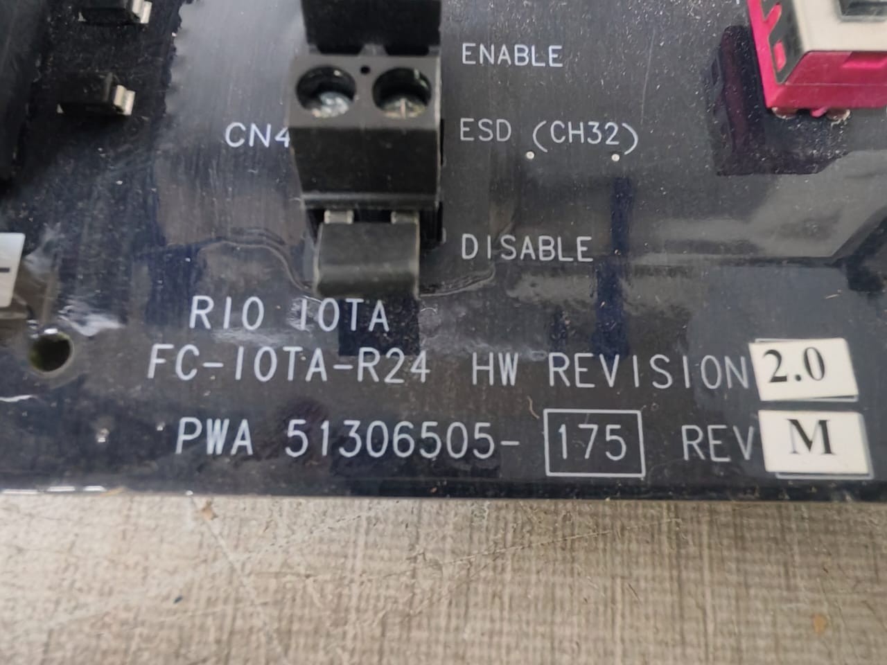 Honeywell 51306505-175 Honeywell FC-IOTA-R24 HW REV 2.0 51306505-175 REV M Remote Control Universal S 4