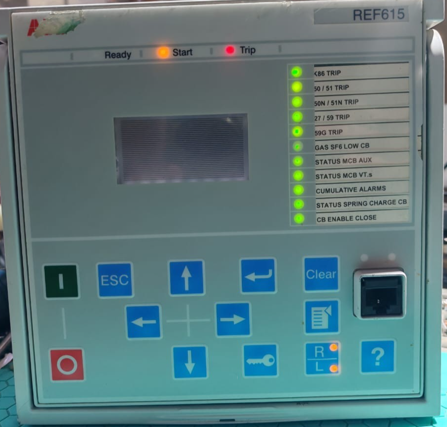 ABB HBFNAEGABC1ANA11G ABB REF615E_1G HBFNAEGABC1ANA11G FEEDER PROTECTION RELAY NO BACK COVER 5
