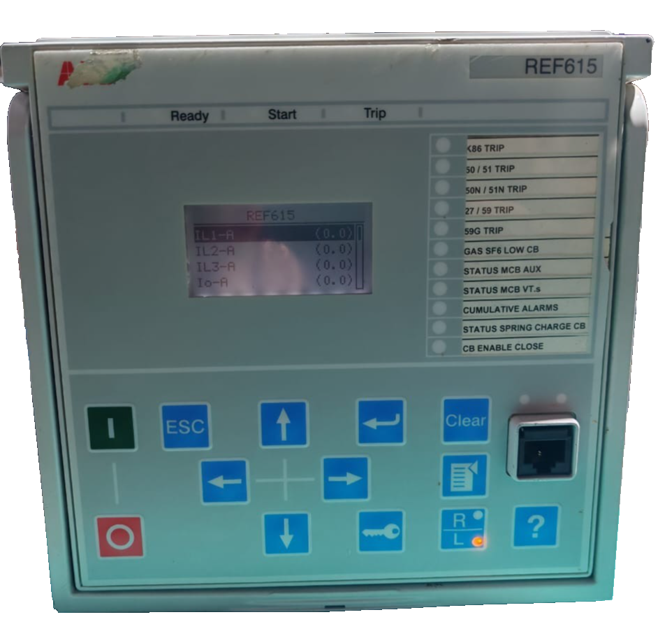 ABB HBFNAEGABC1ANA11G ABB REF615E_1G HBFNAEGABC1ANA11G FEEDER PROTECTION RELAY NO BACK COVER 6