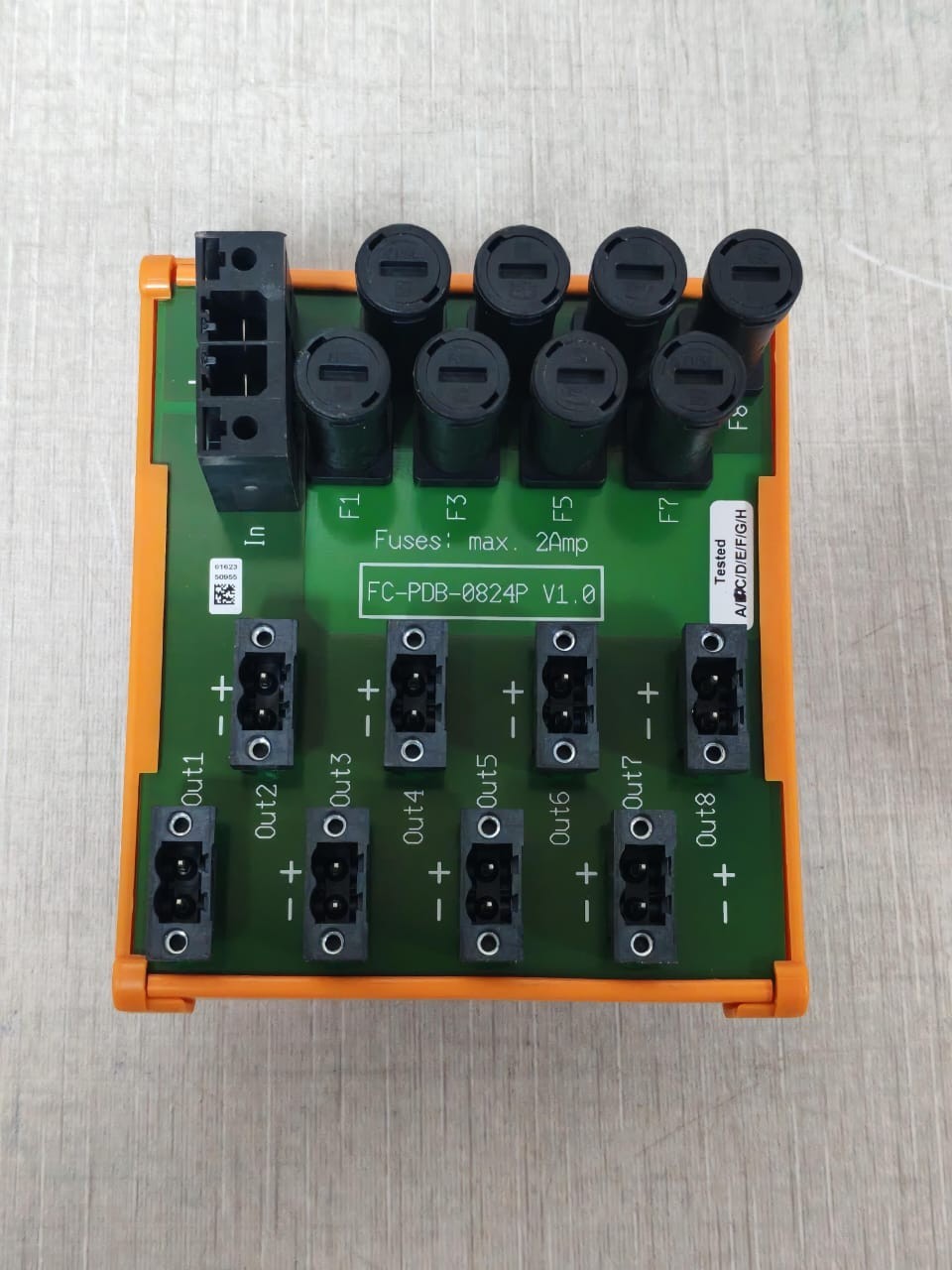 Honeywell PDB-0824P HONEYWELL FC-PDB-0824P V1.0 POWER DISTRIBUTOR 7