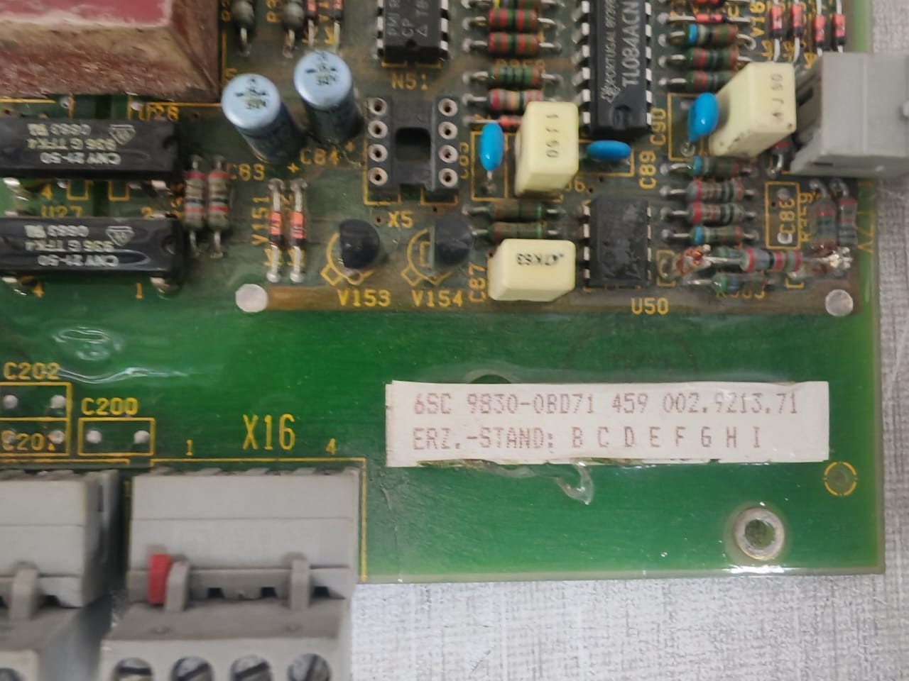 Siemens 6SC-9830-0BD71 Siemens 6SC 9830-0BD71 / 6SC98300BD71 Board Ore Stand 2